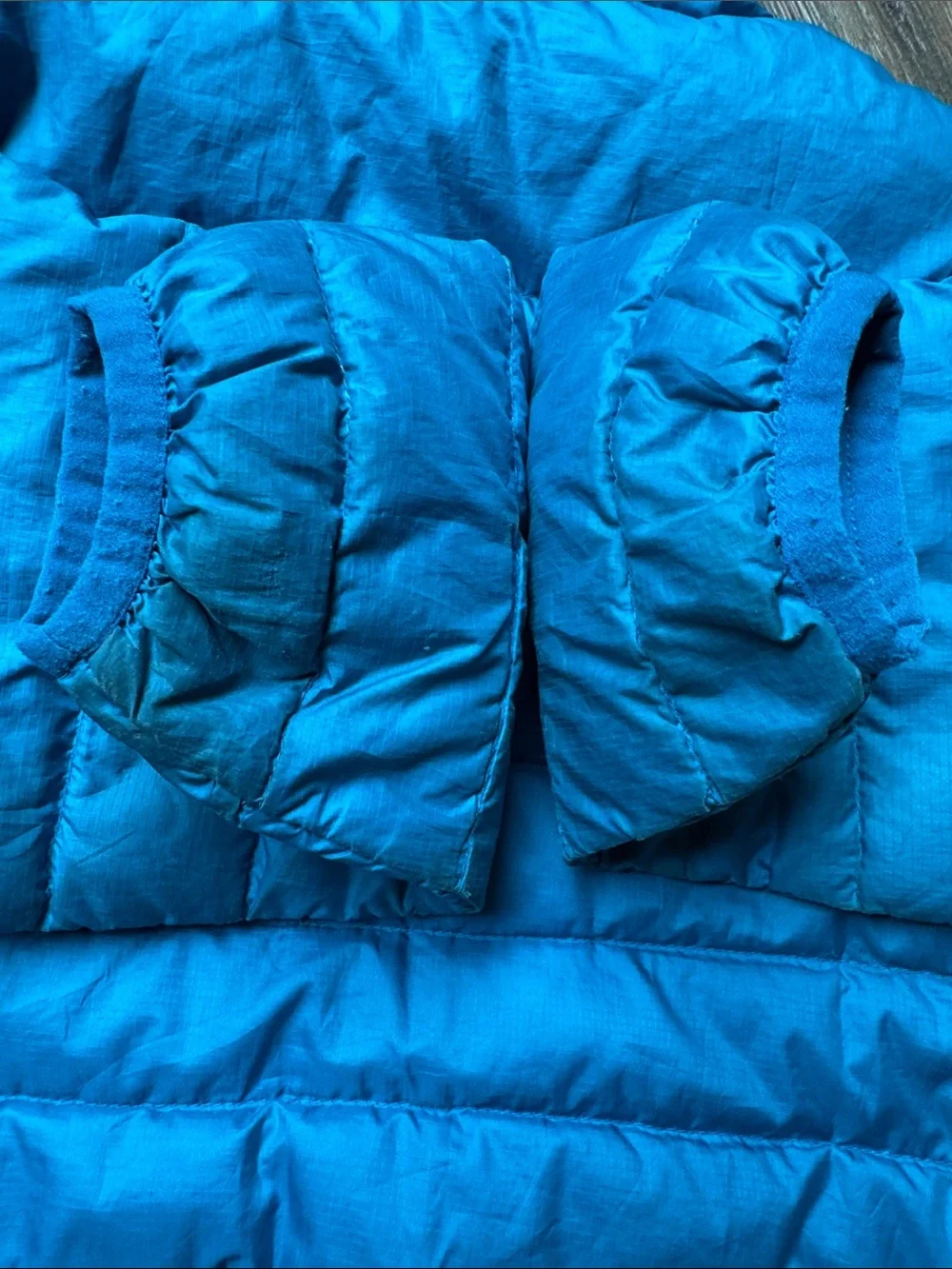 Very Good 3T Patagonia Kids Teal Blue Packable Puffer Jacket